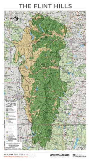 Flint Hills Map, Number 4FM